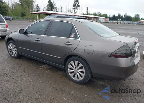 2007 Honda Accord 3.0 Ex from USA, damaged, VIN 1HGCM665X7A011889